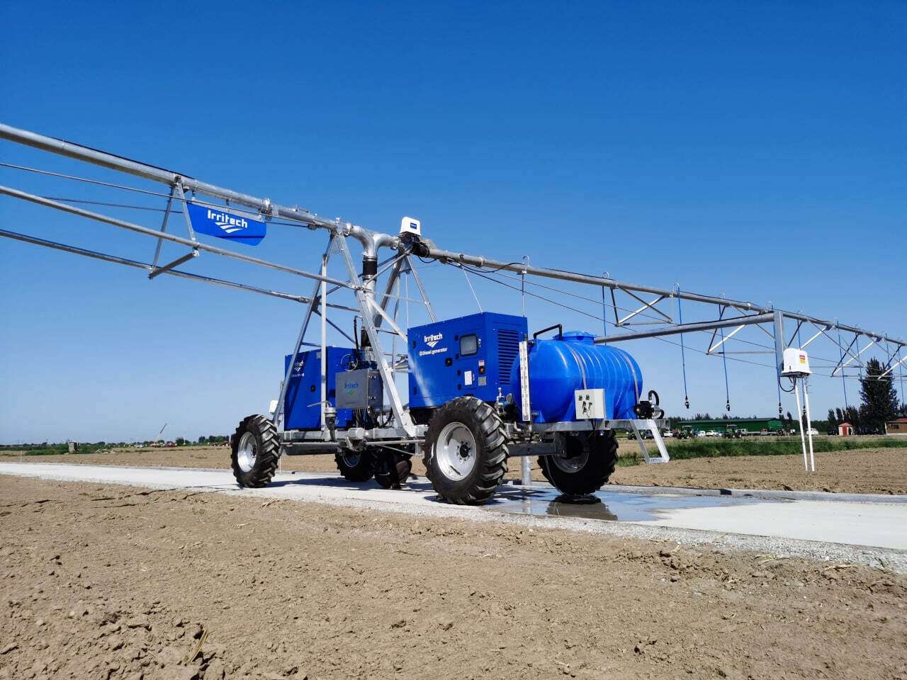 7. Четырехколесная фронтальная система Irritech